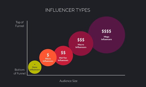 Influencer Types Infographic